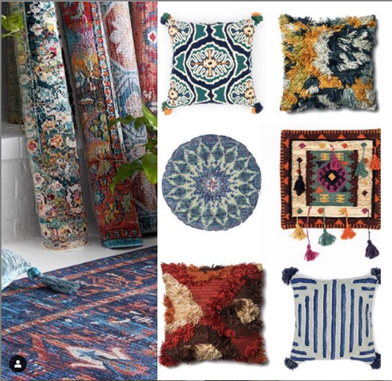Justina Blakeney Rugs & Cushions available now